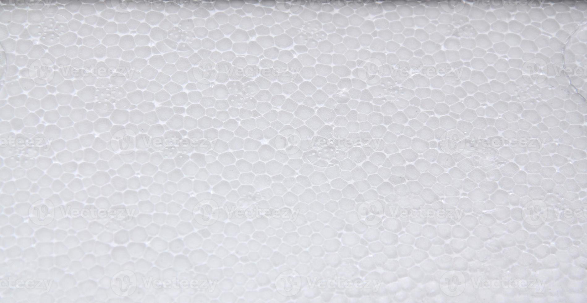 White polystyrene foam board, High quality styrofoam texture background, Close up of a porous white surface photo