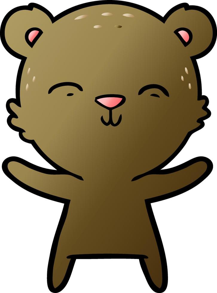 bear cartoon chraracter vector