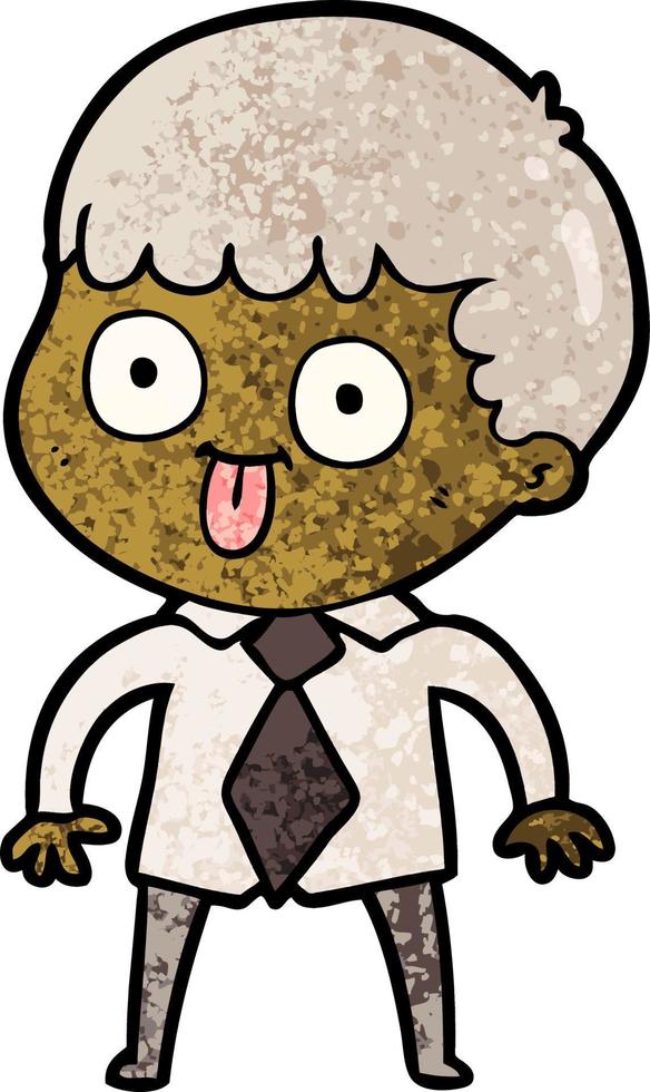 cartoon man staring vector