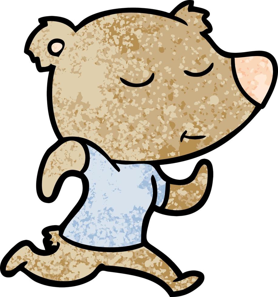 bear cartoon chraracter vector