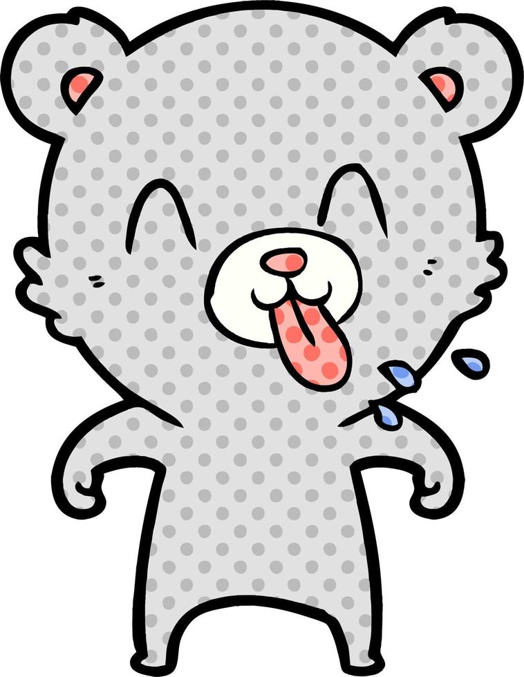 bear cartoon chraracter vector