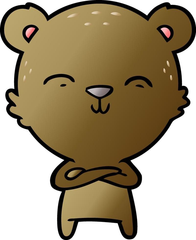 bear cartoon chraracter vector