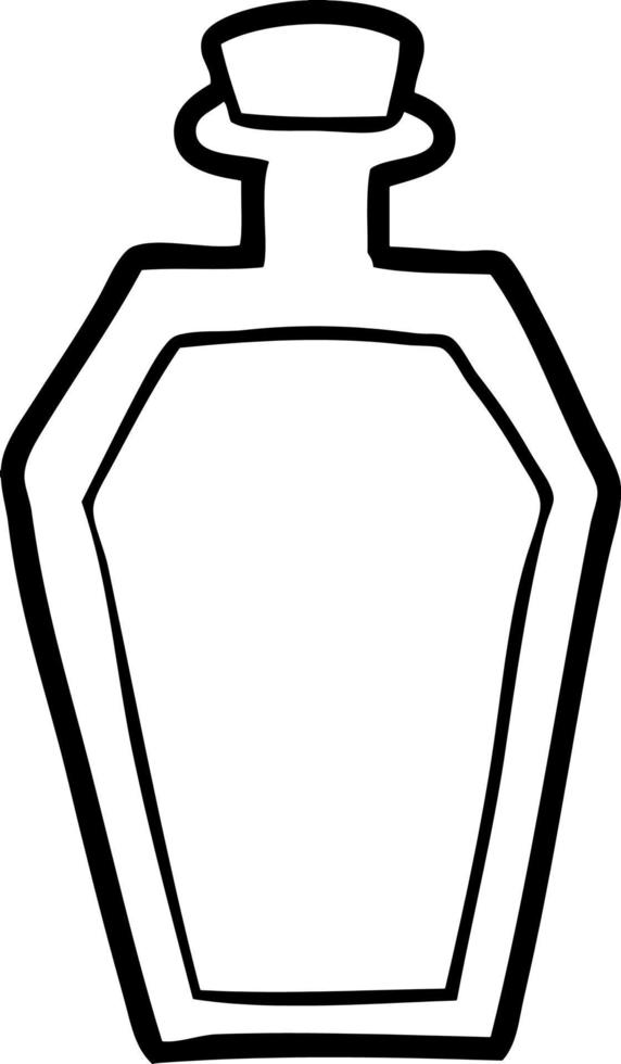 cartoon perfume bottle vector