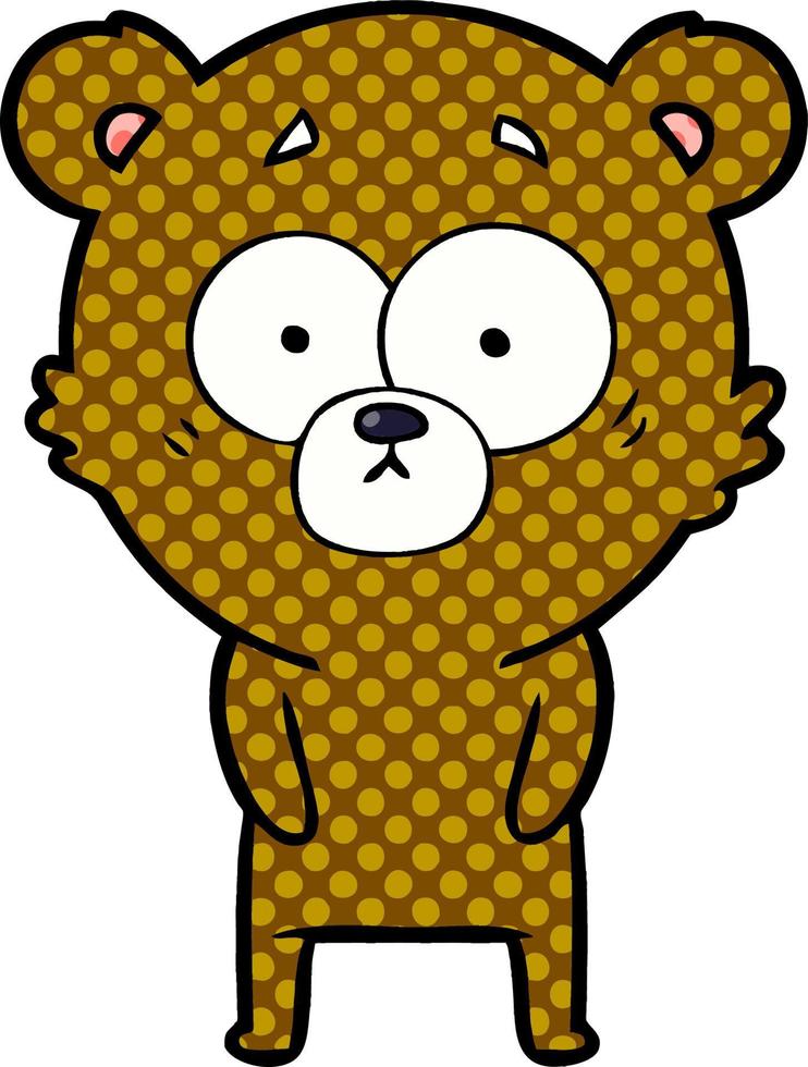 bear cartoon chraracter vector