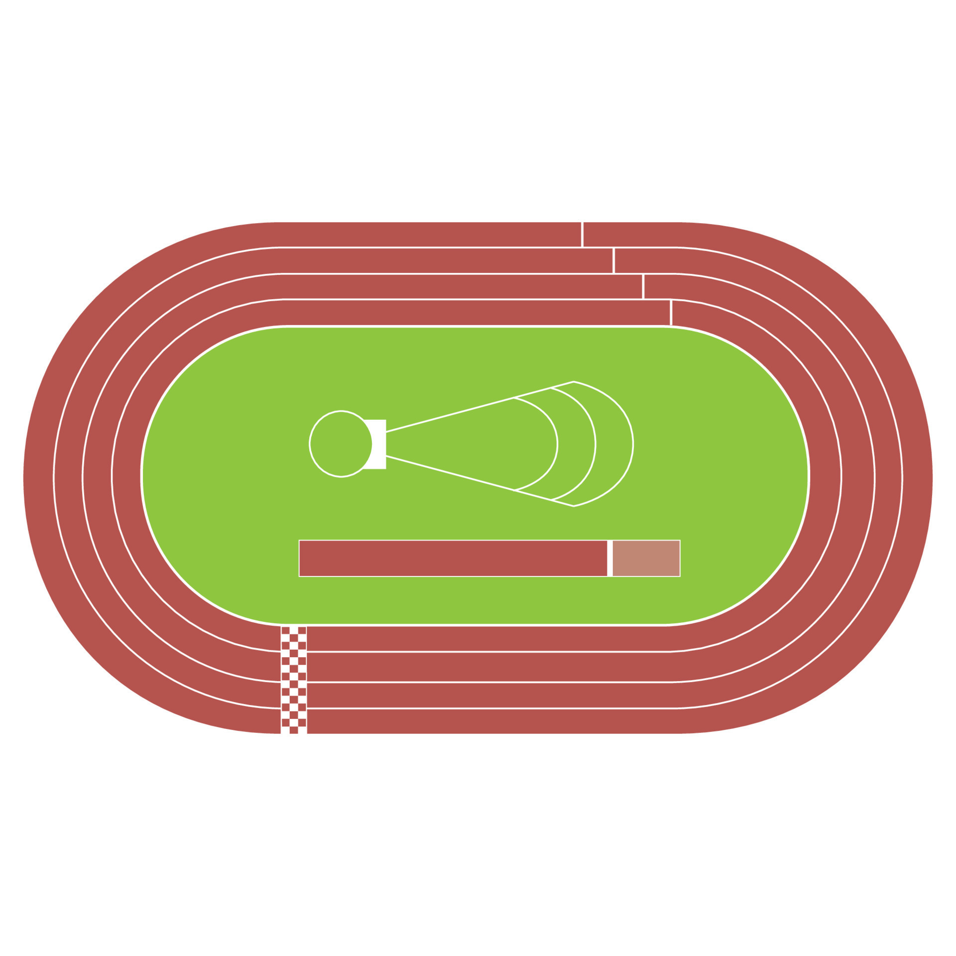 Track and Field vector illustration background graphic 12371001 Vector