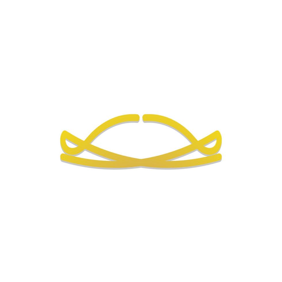 logo with abstract line concept vector