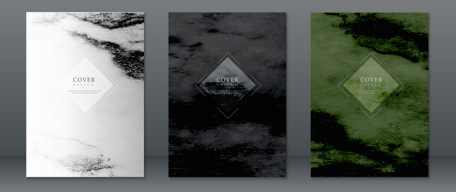 Abstract background cover page design modern style 12371659 Vector Art