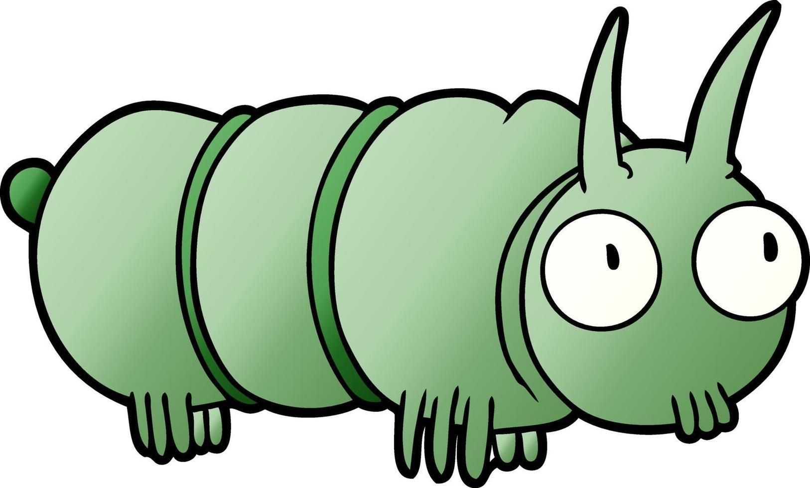 cute cartoon bug vector