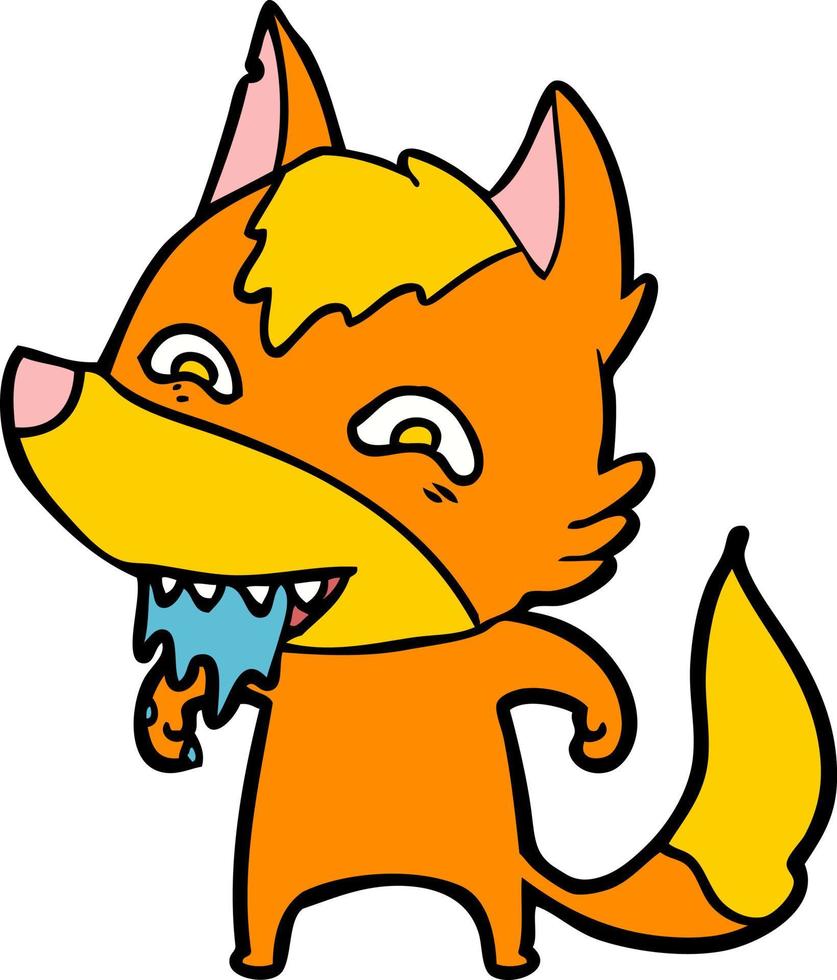 fox cartoon character 12372196 Vector Art at Vecteezy