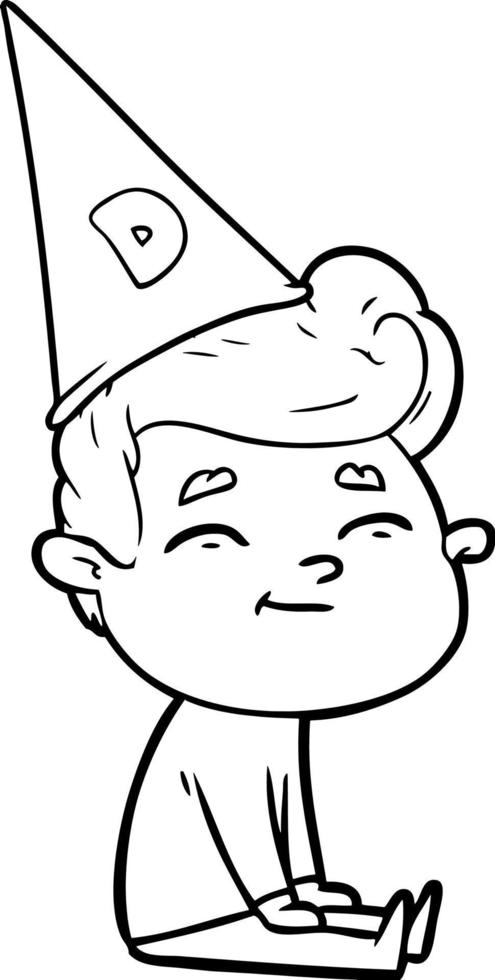 hombre de dibujos animados feliz sentado con gorro de burro en la cabeza 12372990 Vector en Vecteezy hombre de dibujos animados feliz sentado con gorro de burro en la cabeza 12372990 Vector en Vecteezy