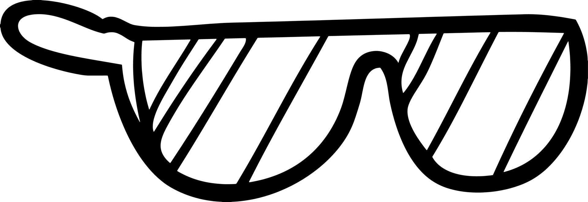 cool cartoon sunglasses vector