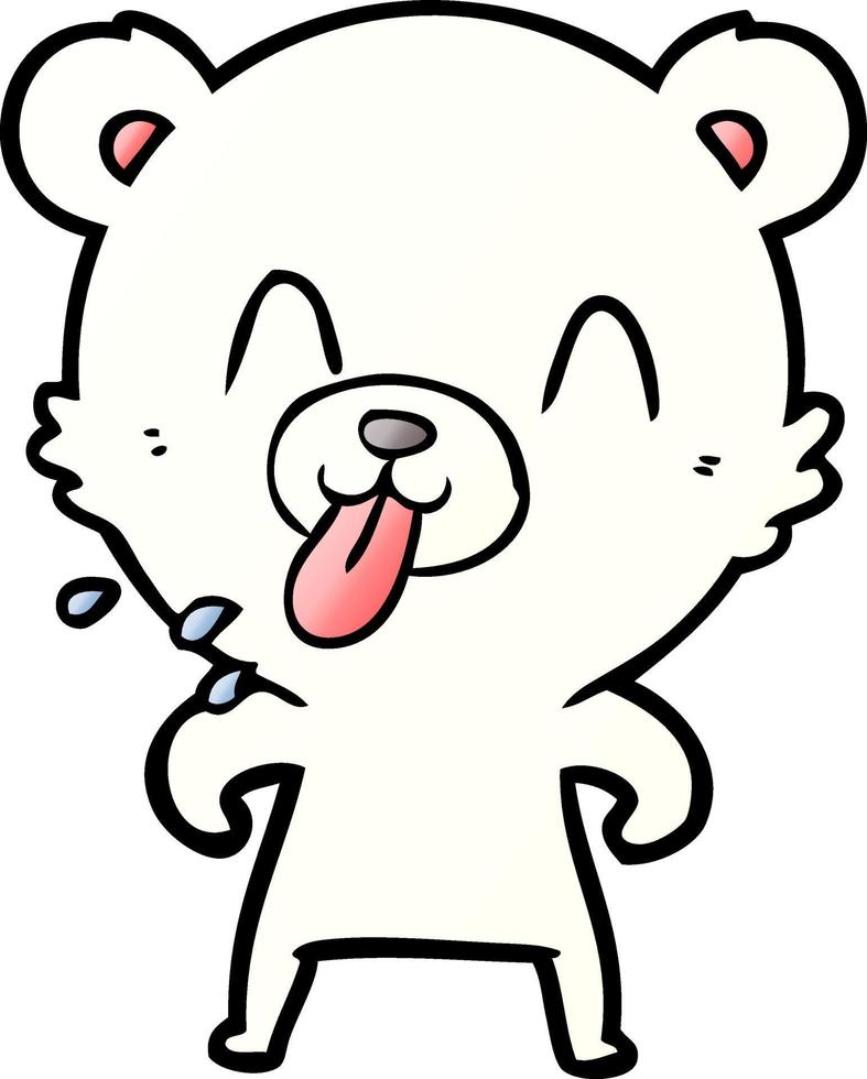 polar bear cartoon vector