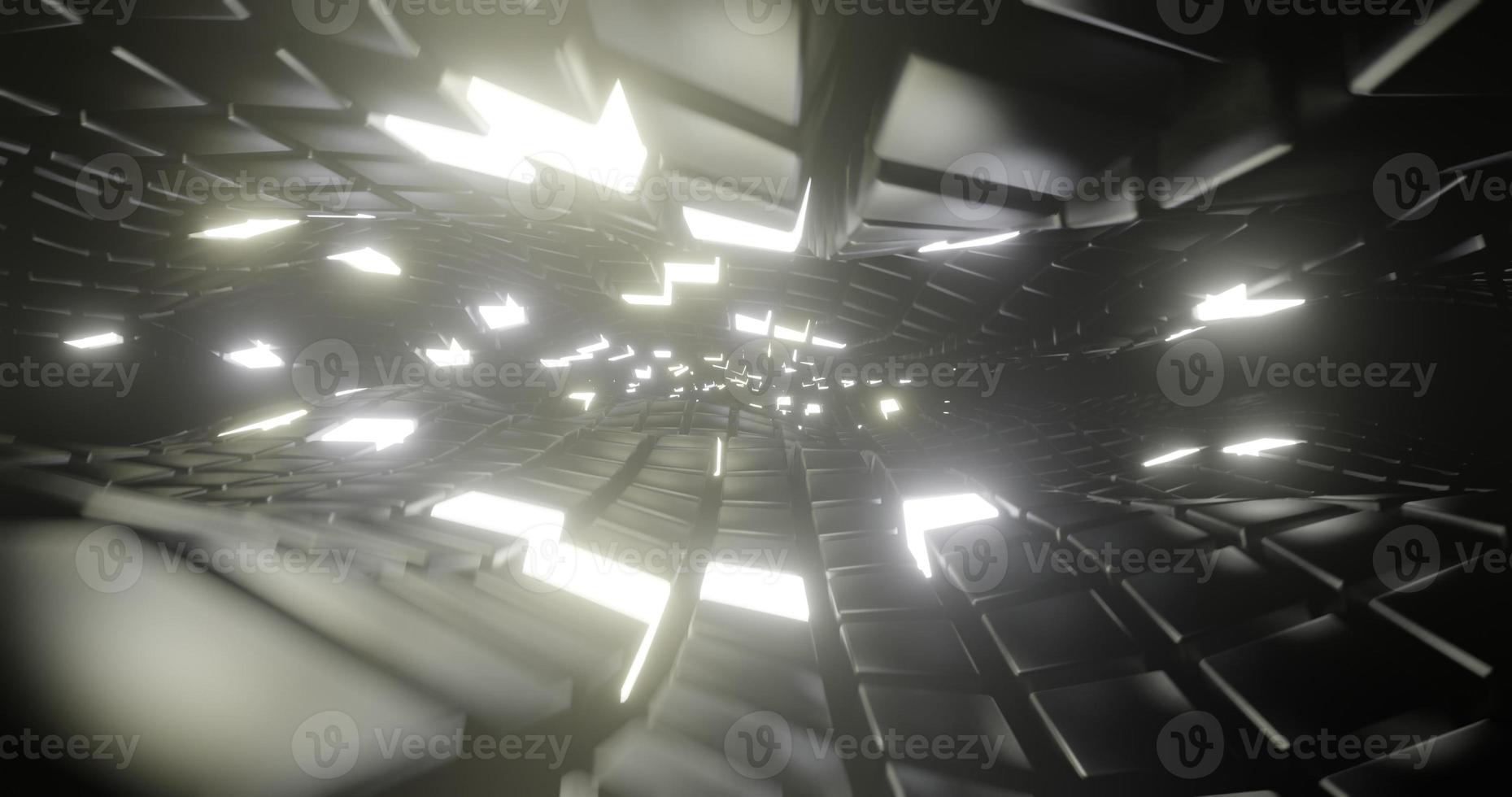 Abstract background using cube waves with metallic texture and some bright white colors, 3d rendering and 4K size photo