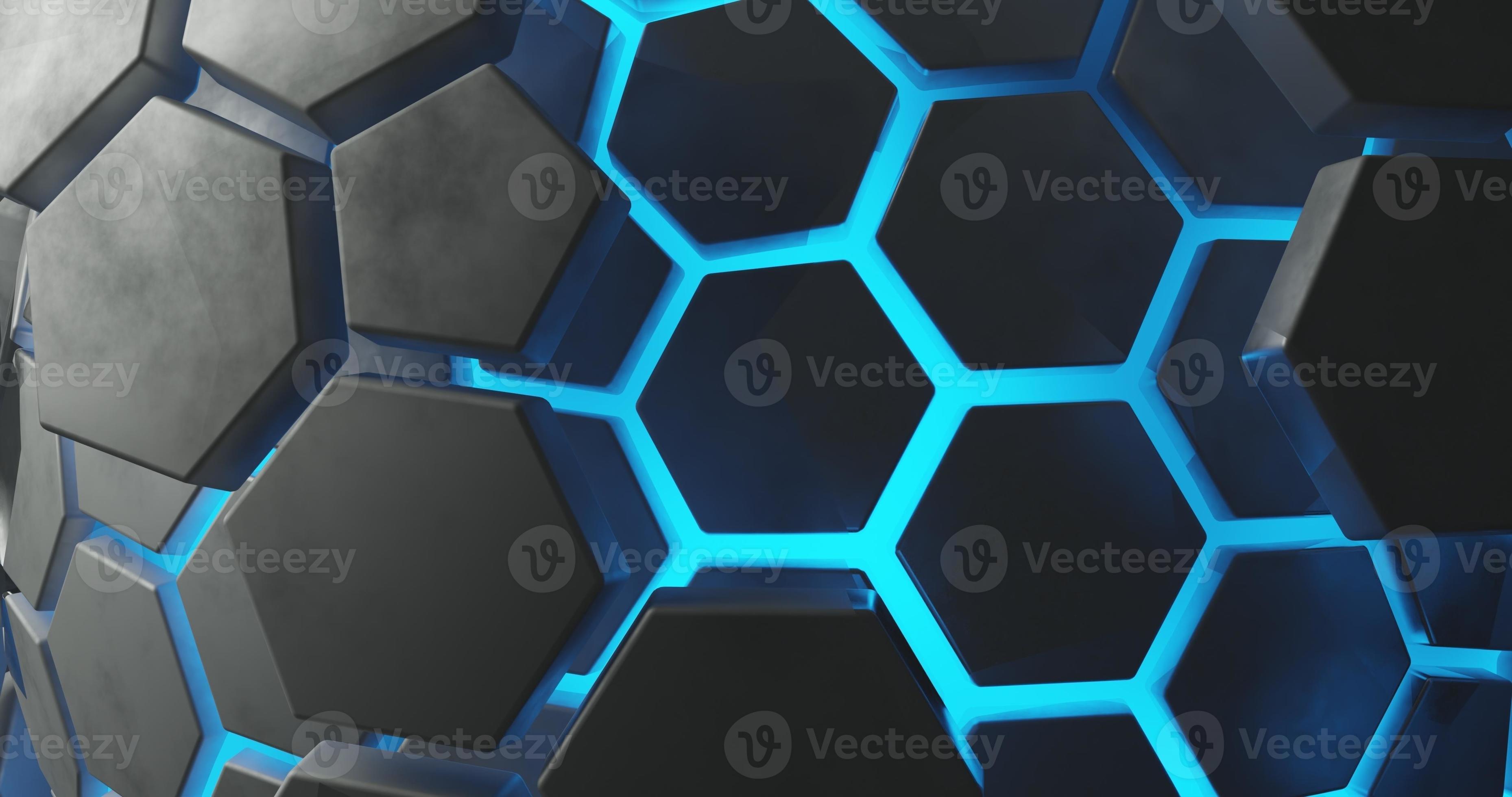 abstract-background-using-hexagon-pattern-with-metallic-gray-gradient