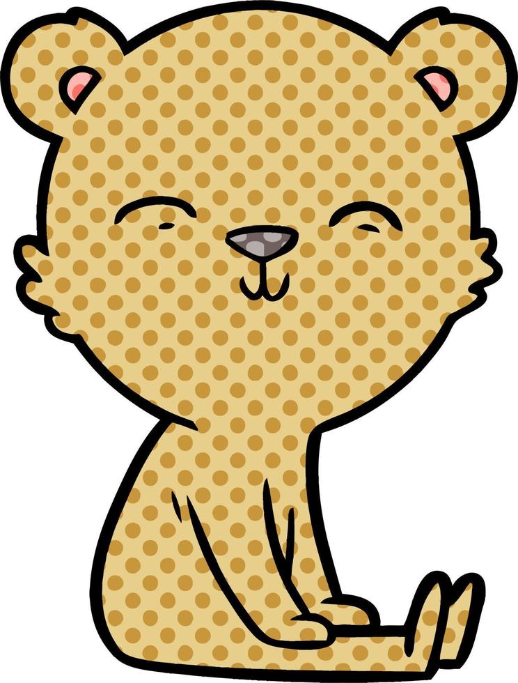 bear cartoon chraracter vector