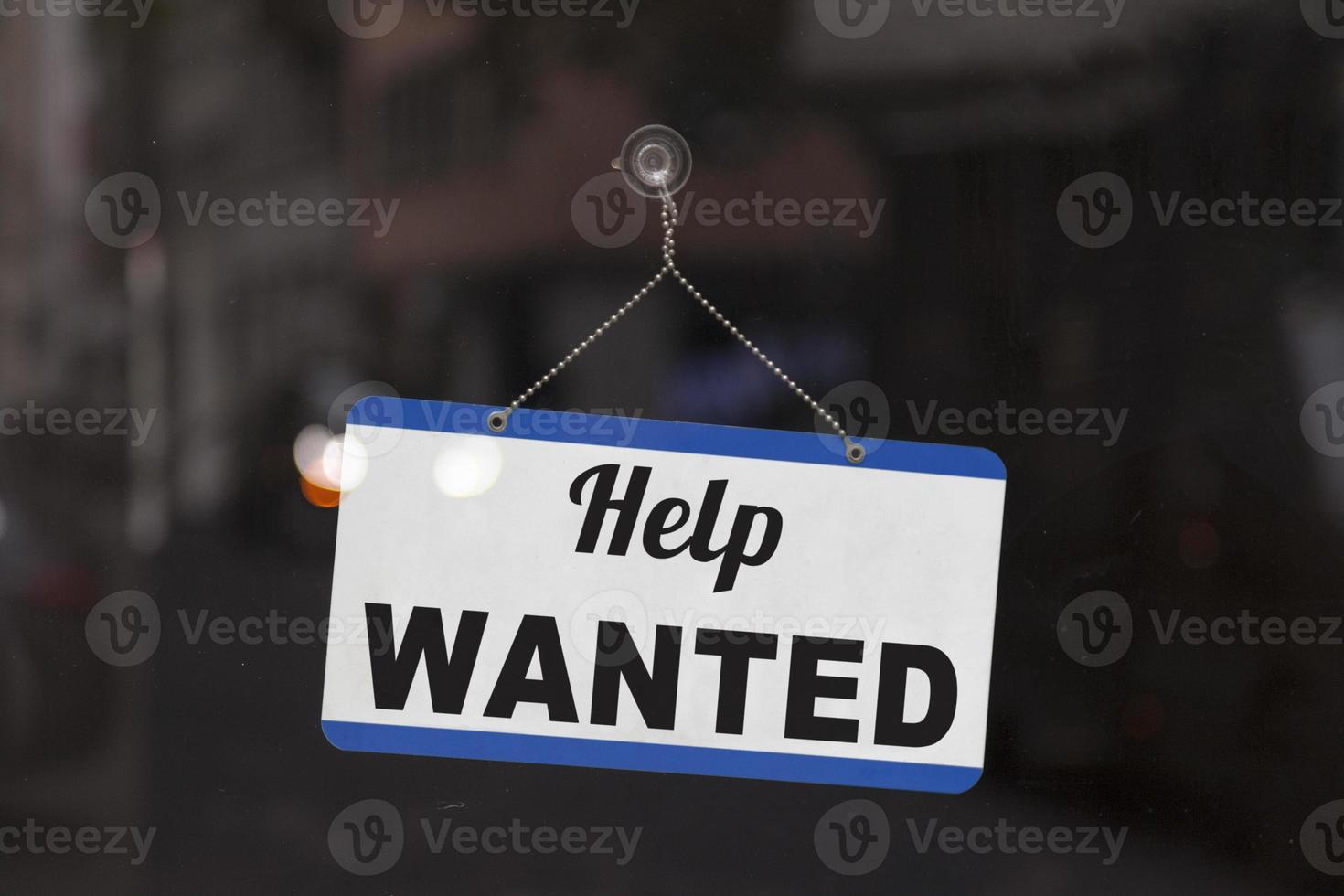 Help wanted sign photo