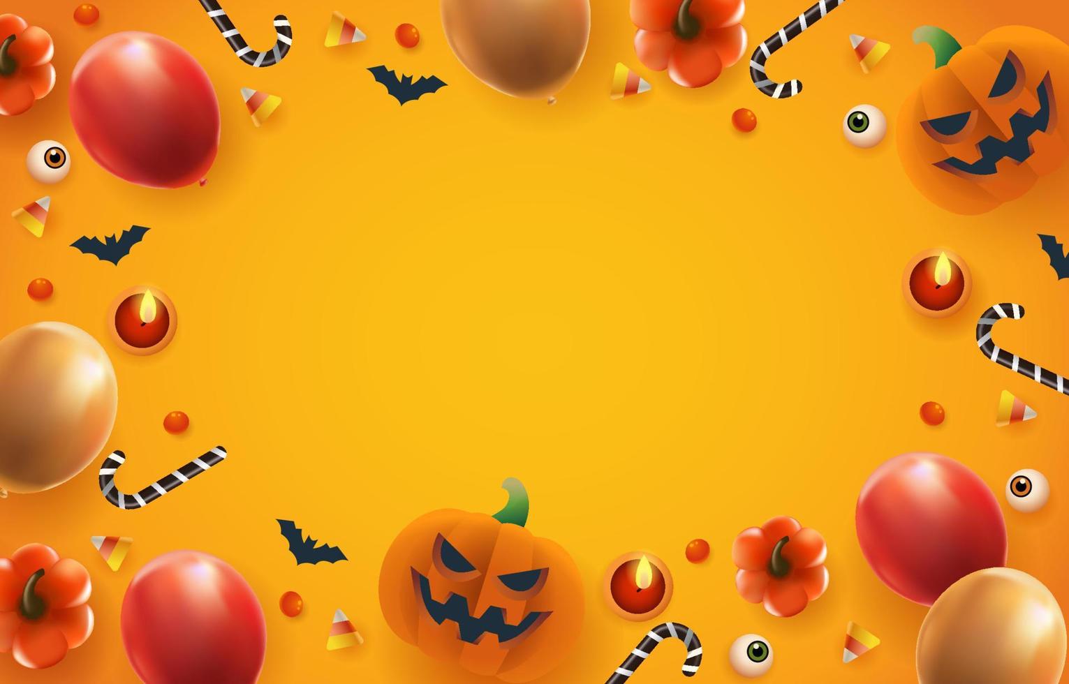 Happy Halloween Background vector