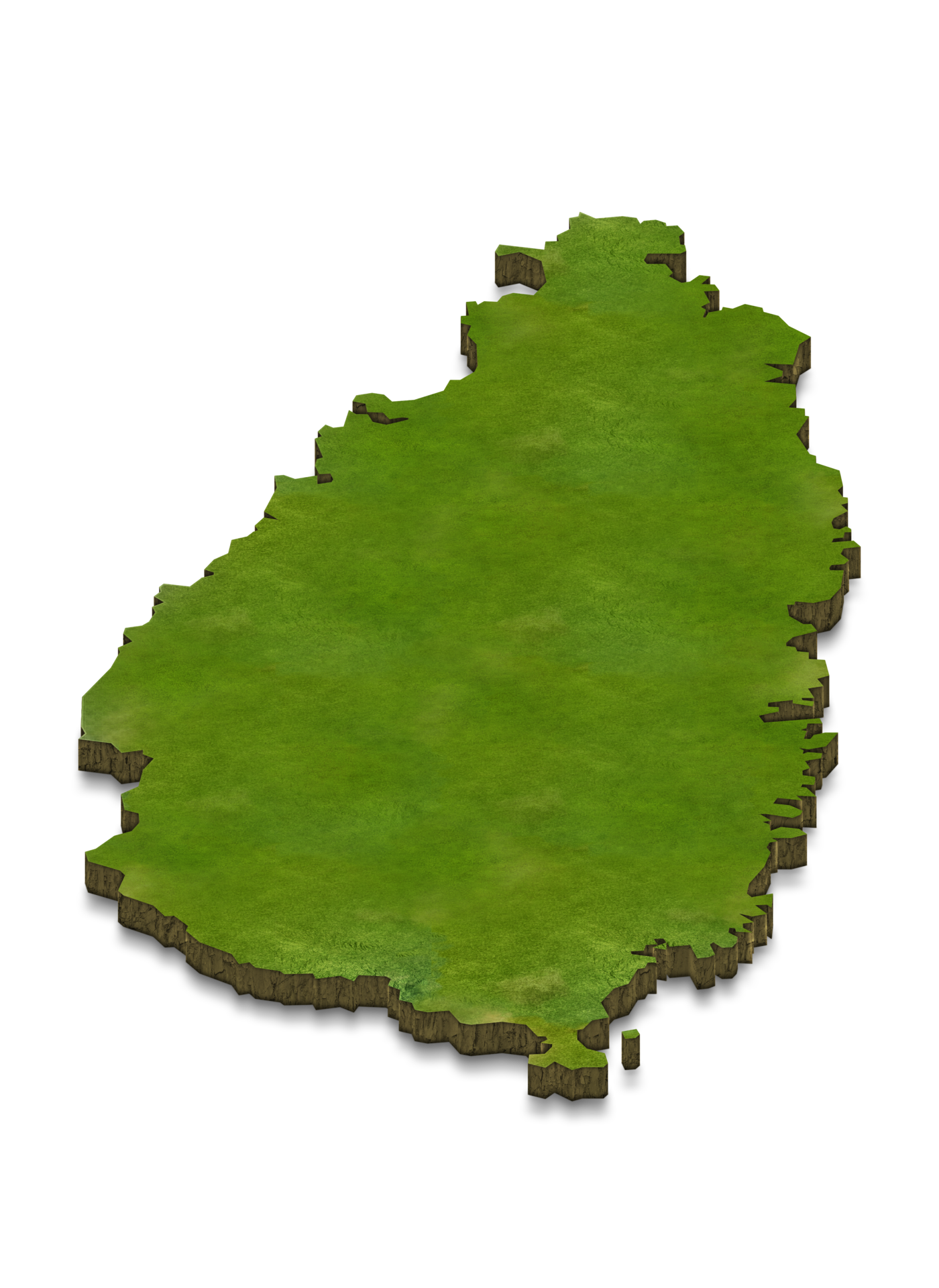 3D Map Illustration Of Saint Lucia 12375207 PNG 3d-map-illustration-of-saint-lucia-12375207-png