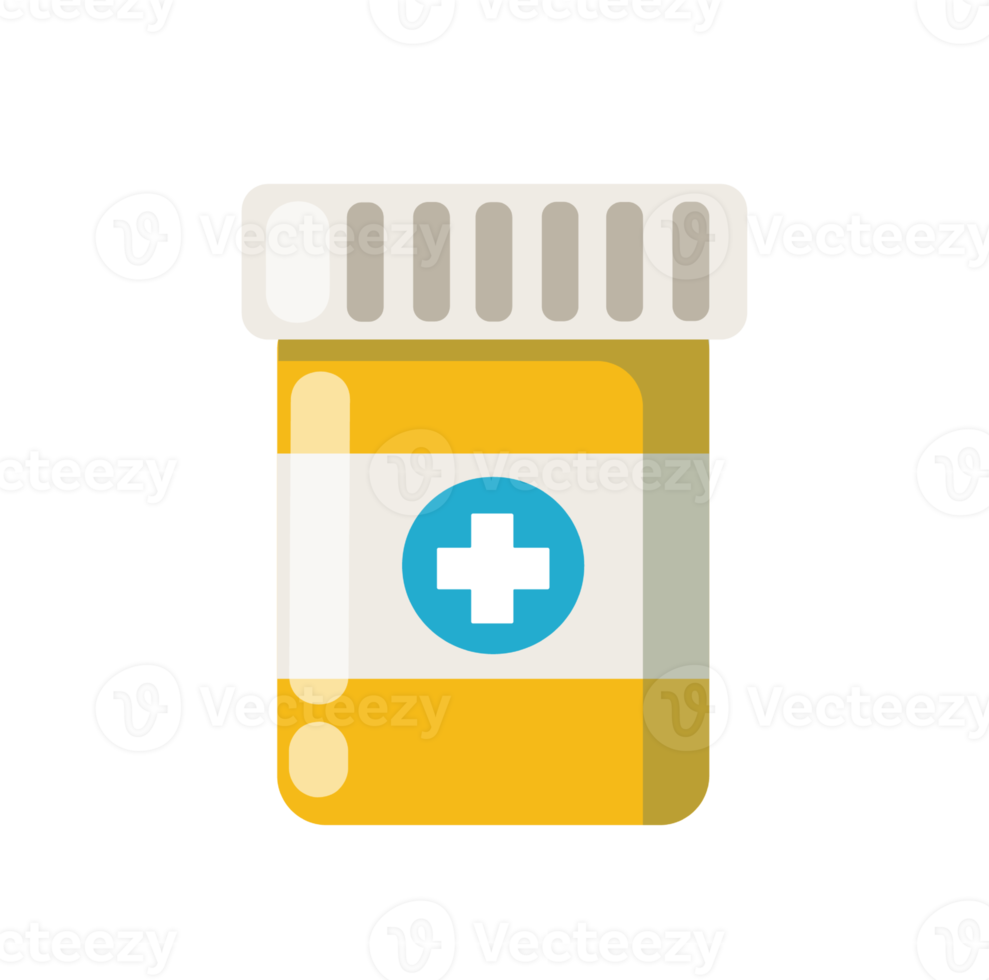 medicin flaskor apotek illustration png