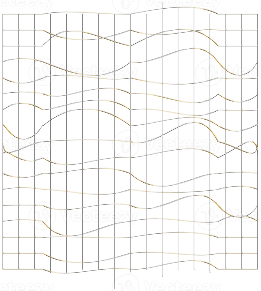 representación 3d abstracta de esfera dorada con estructura caótica. forma futurista. fondo de ciencia ficción con estructura metálica y globo png