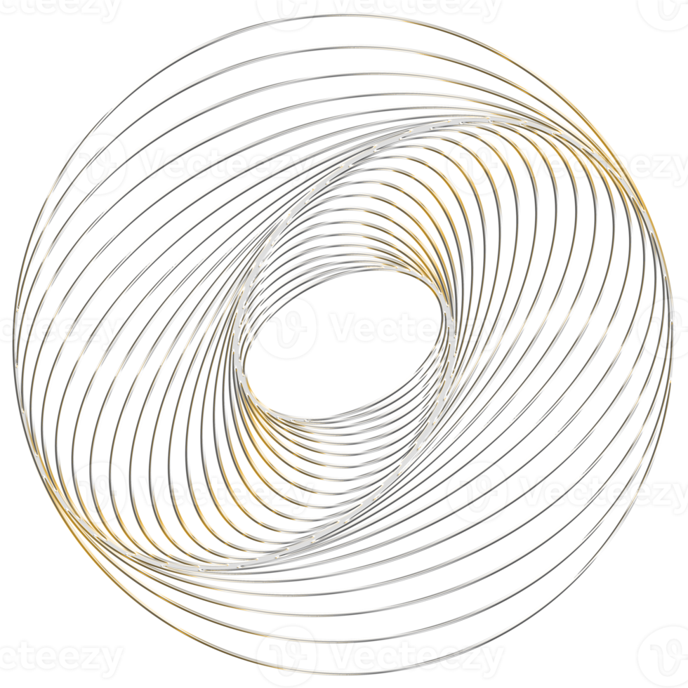 Abstract 3d rendering of gold sphere with chaotic structure. Futuristic shape. Sci-fi background with wireframe and globe png