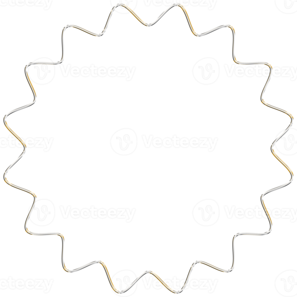 abstract 3d renderen van goud gebied met chaotisch structuur. futuristische vorm geven aan. sci-fi achtergrond met wireframe en wereldbol png