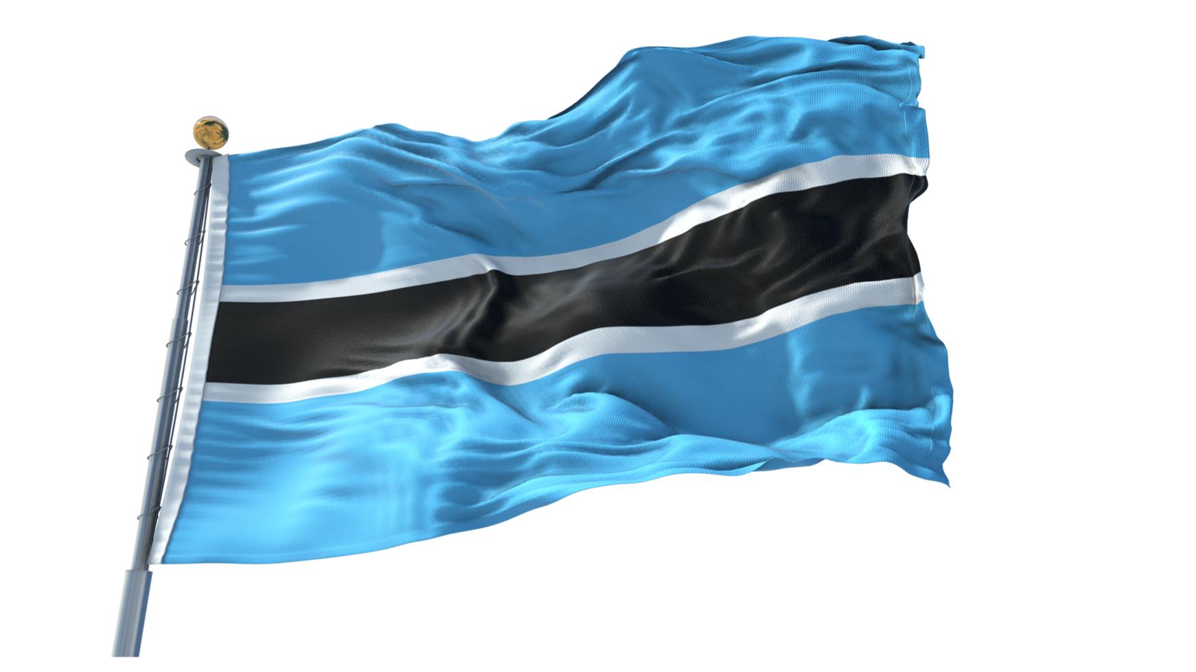Botswana Flag PNG