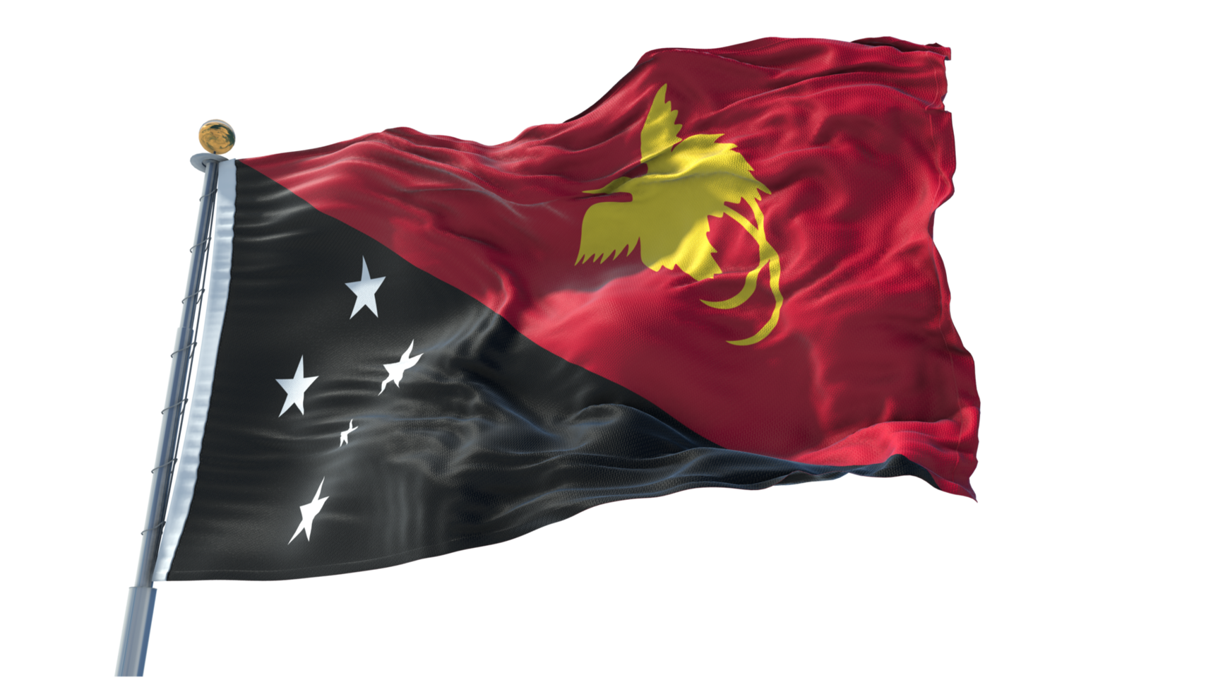 papúa nueva guinea bandera png