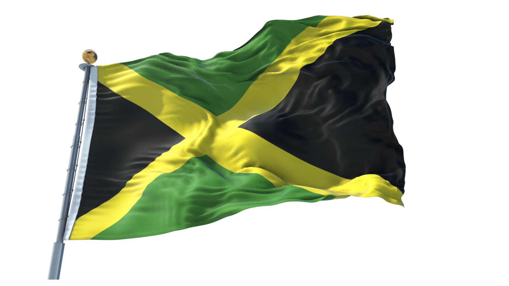 Jamaica vlag PNG