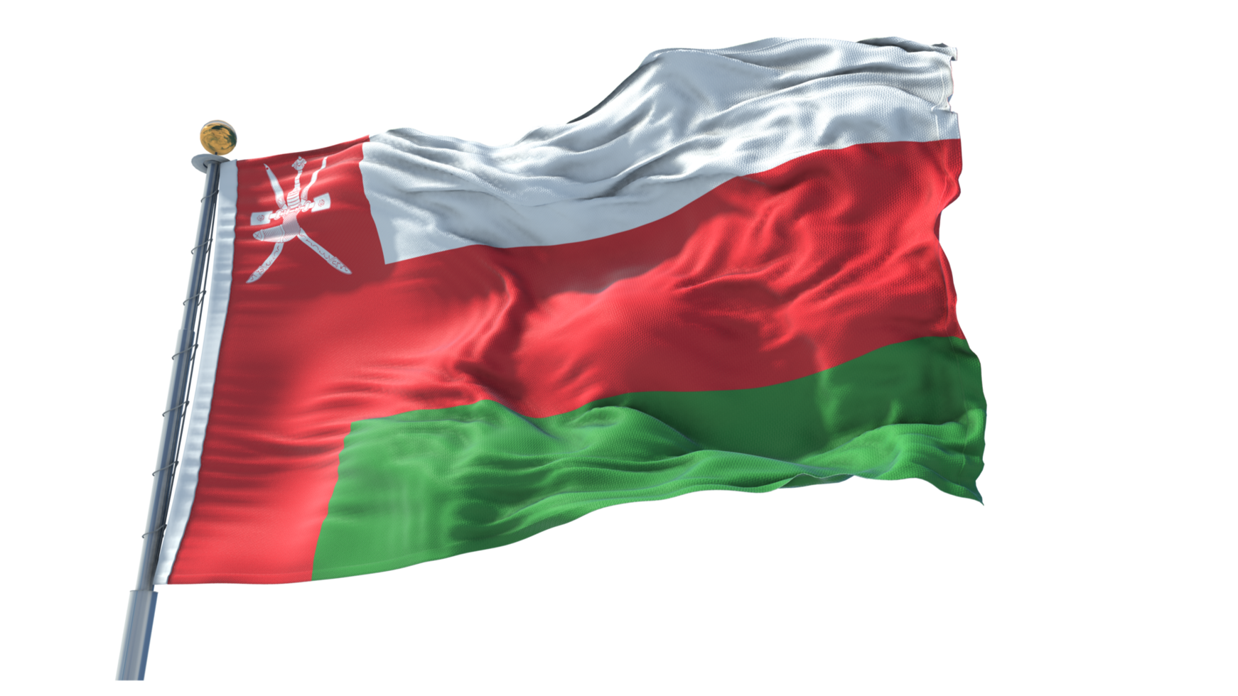 Oman-Flagge png