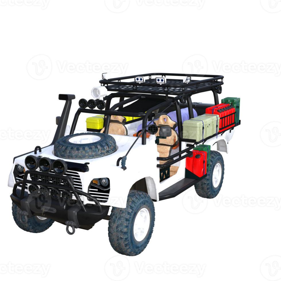 camion Raccogliere 3d rendere png