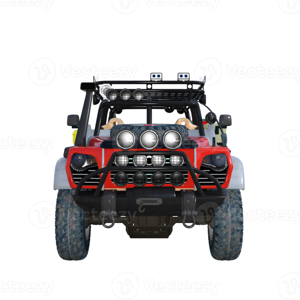 Truck pickup 3d render png