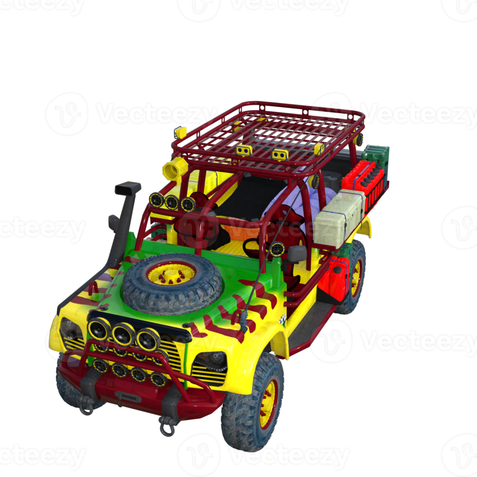 Truck pickup 3d render png
