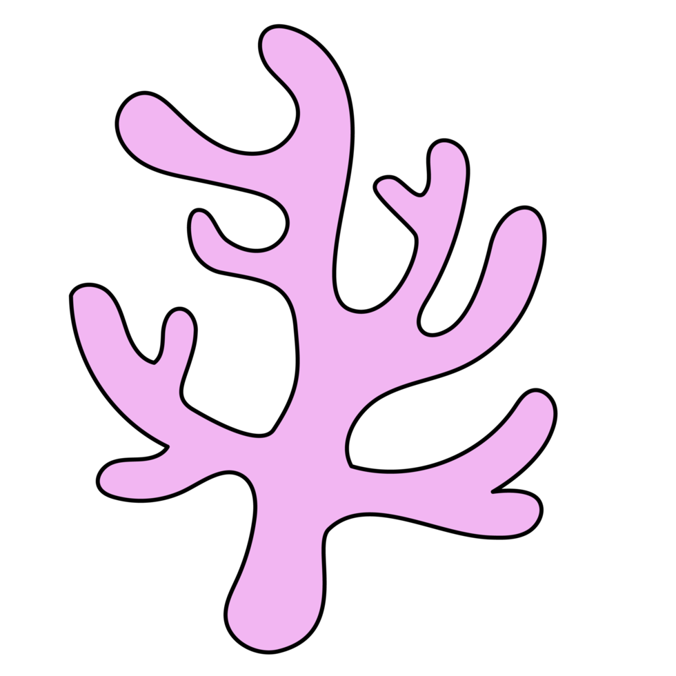 clipart cheio de coral png