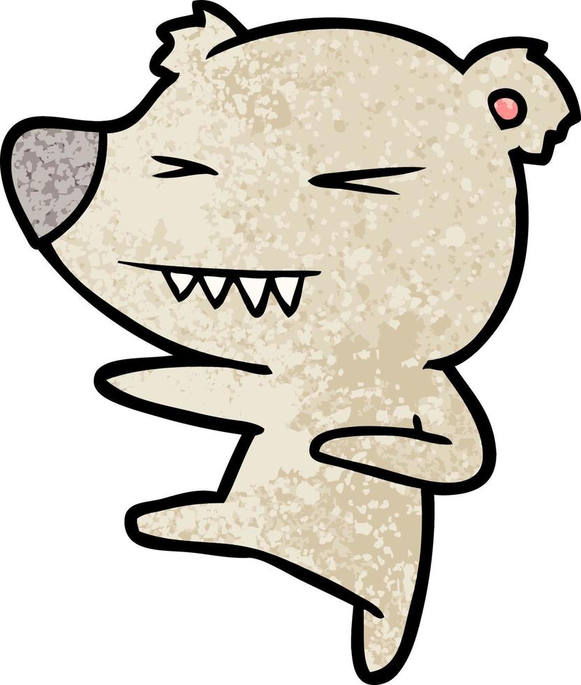 bear cartoon chraracter vector