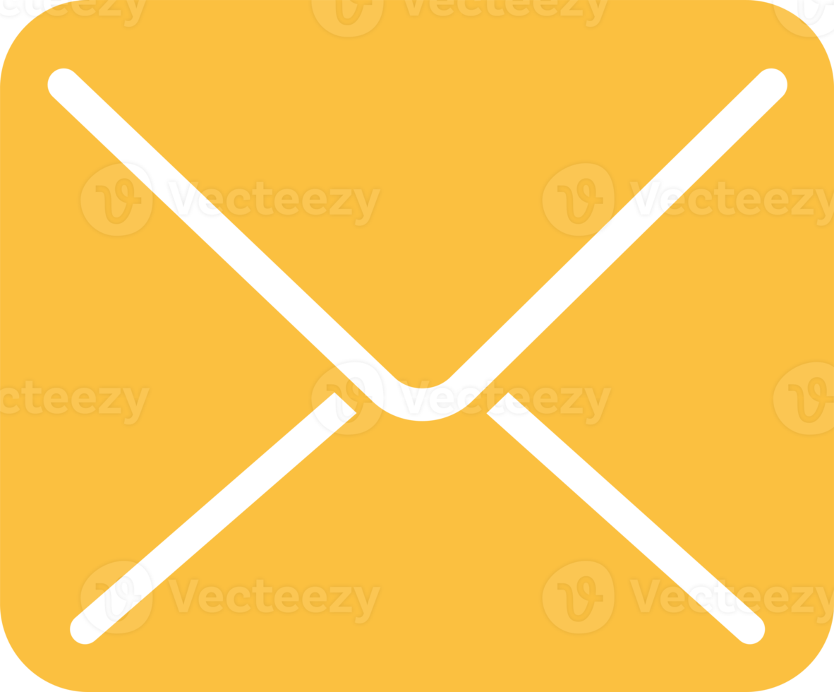 envelop brief, mail icoon png