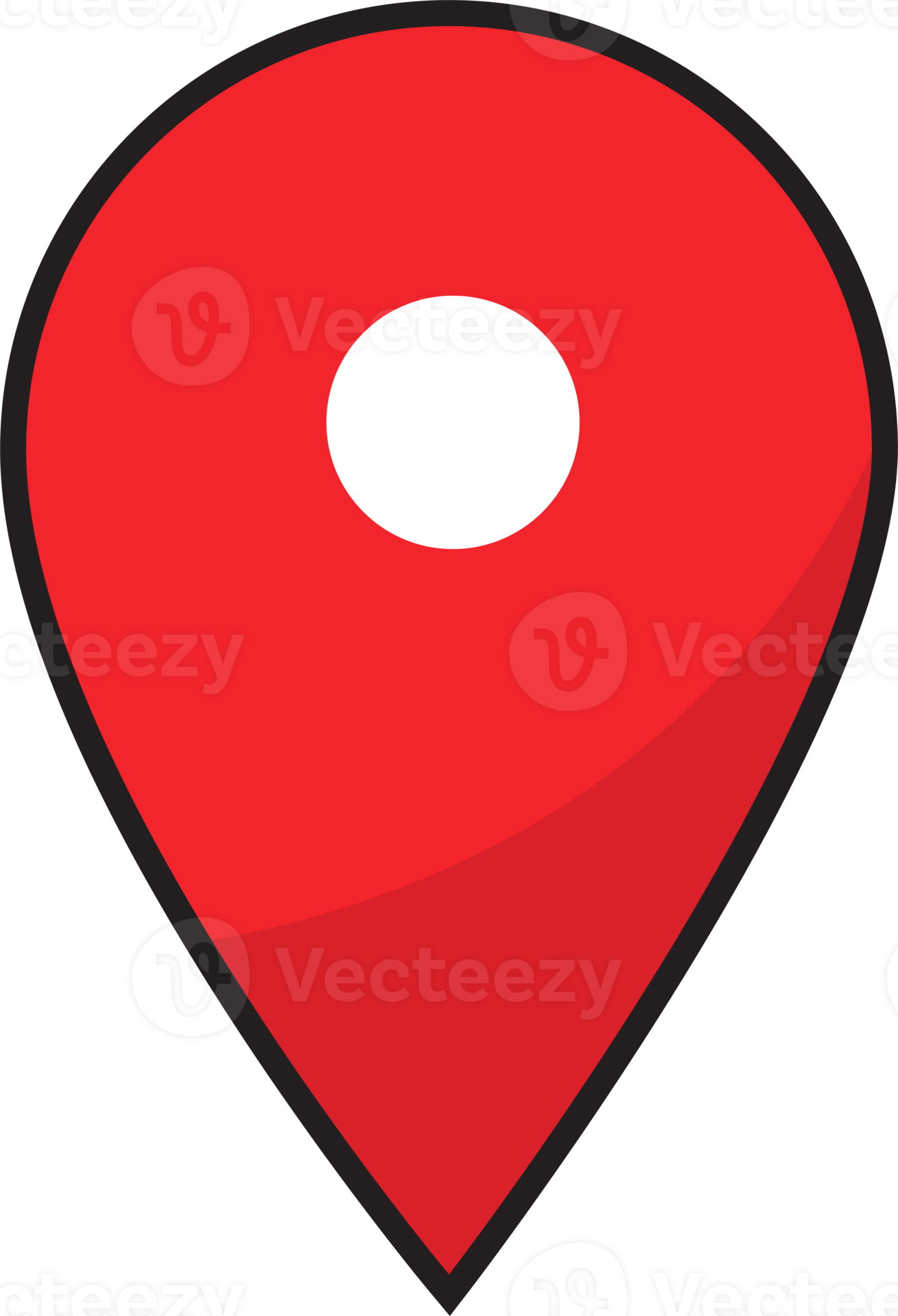 Red place markers sign icon 12377736 PNG