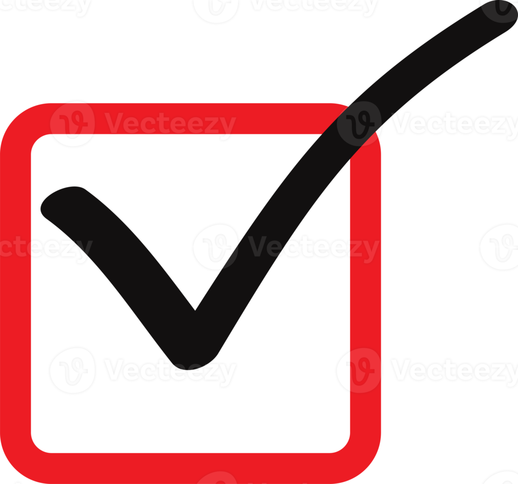 checkbox Kruis aan icoon teken symbool png