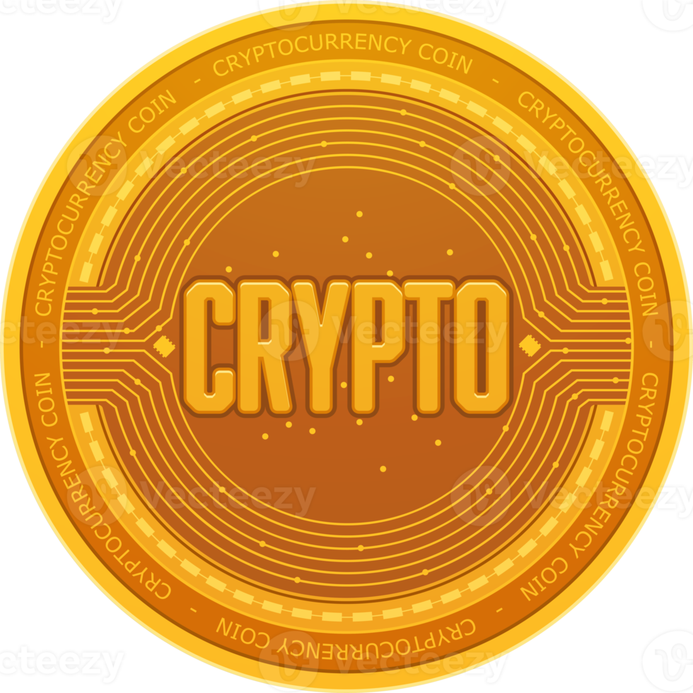 Cryptocurrency coin icon png