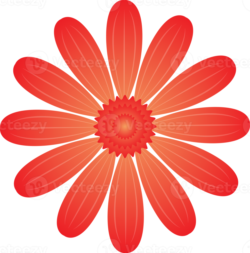 Red Flower icon sign symbol png