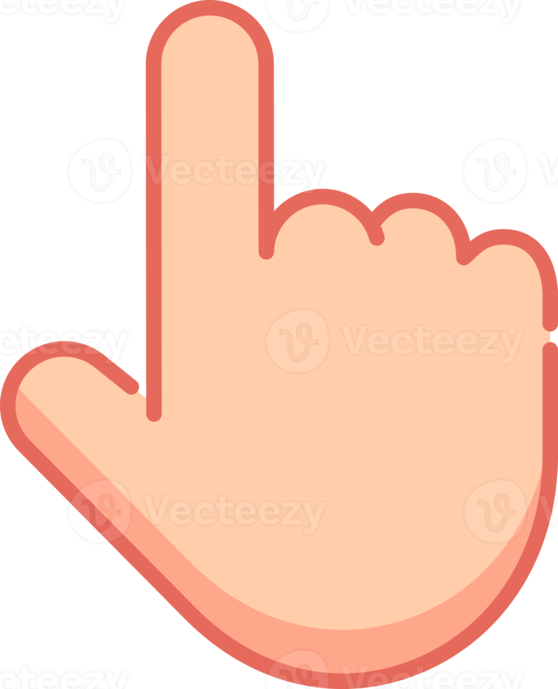 Handbewegungen. Finger- und Gebärdensprache. gefülltes Umrisssymbol 8 png