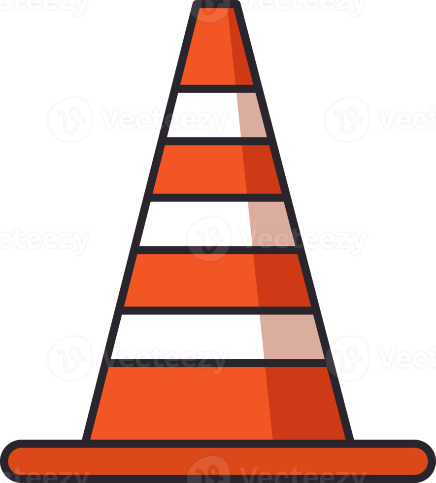 Traffic cones sign icon png