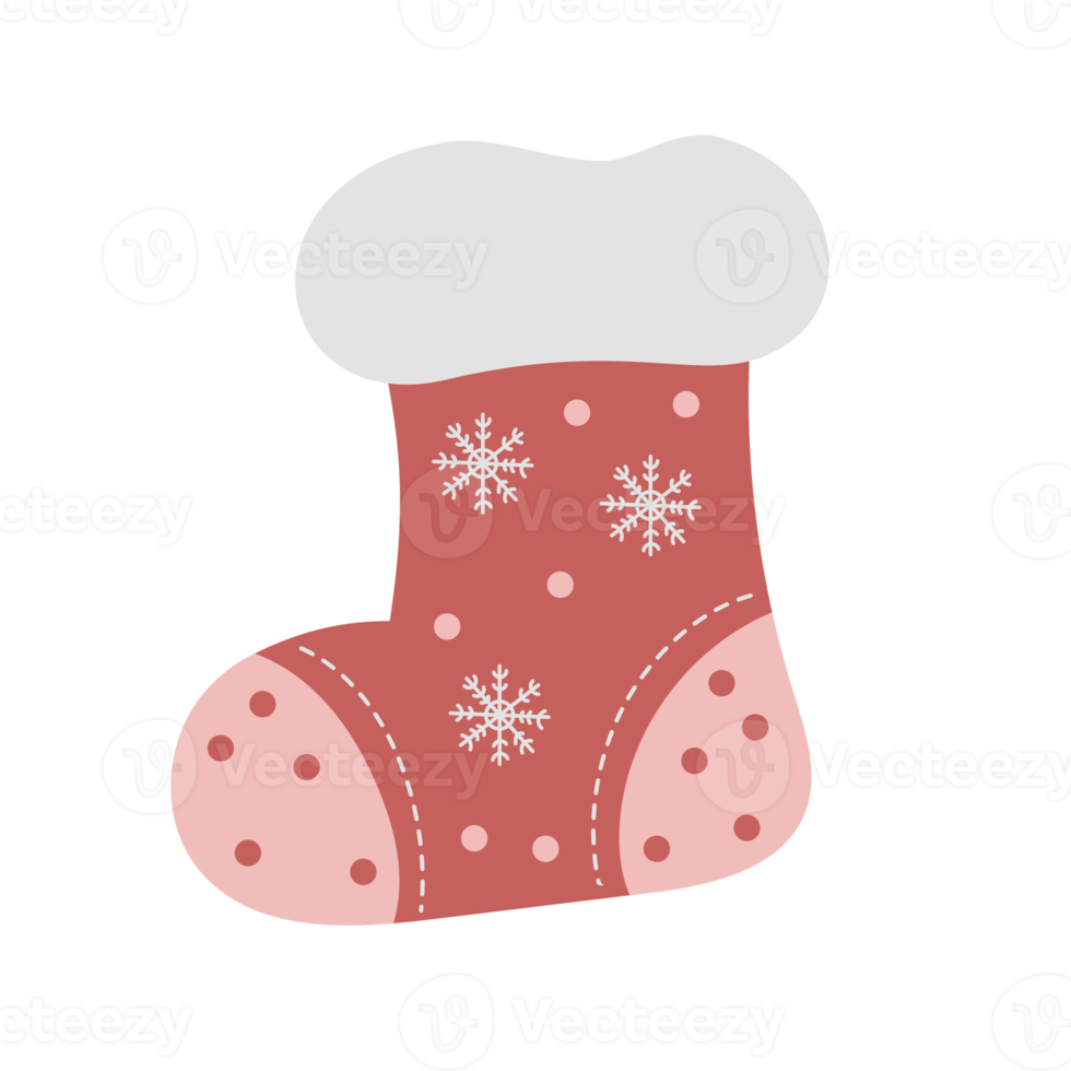 christmas-sock-sticker-12377922-png