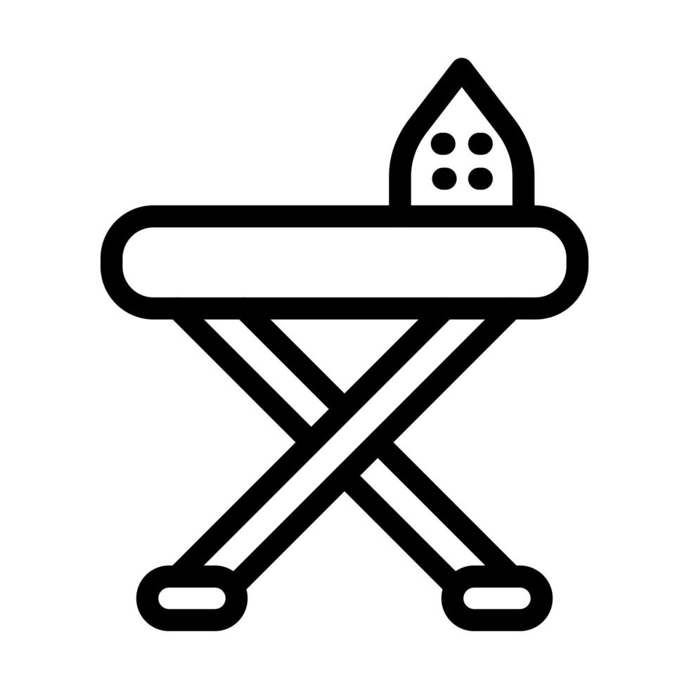 diseño de icono de tabla de planchar vector