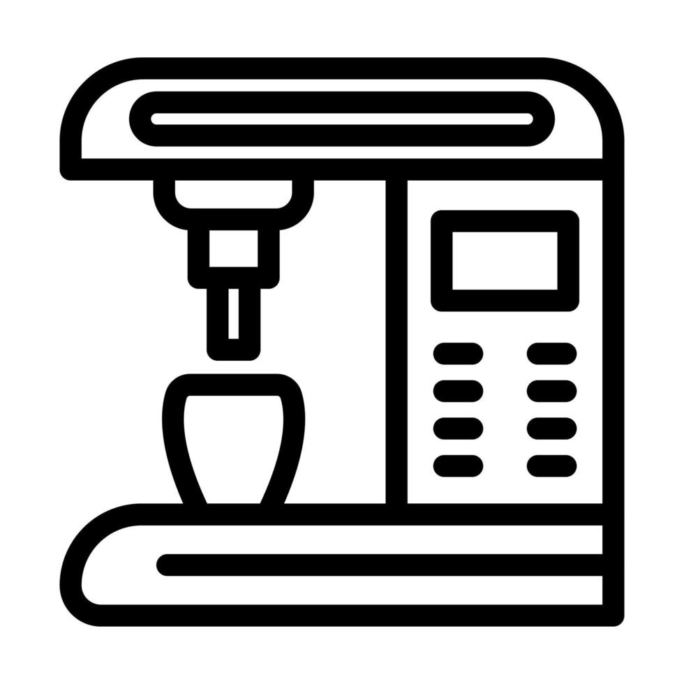 Coffee Machine Icon Design vector
