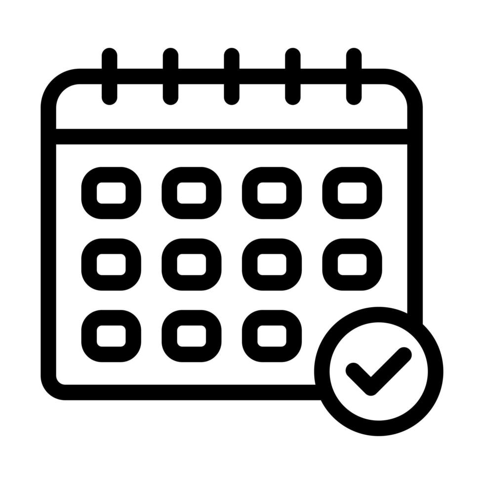 Calender Icon Design vector