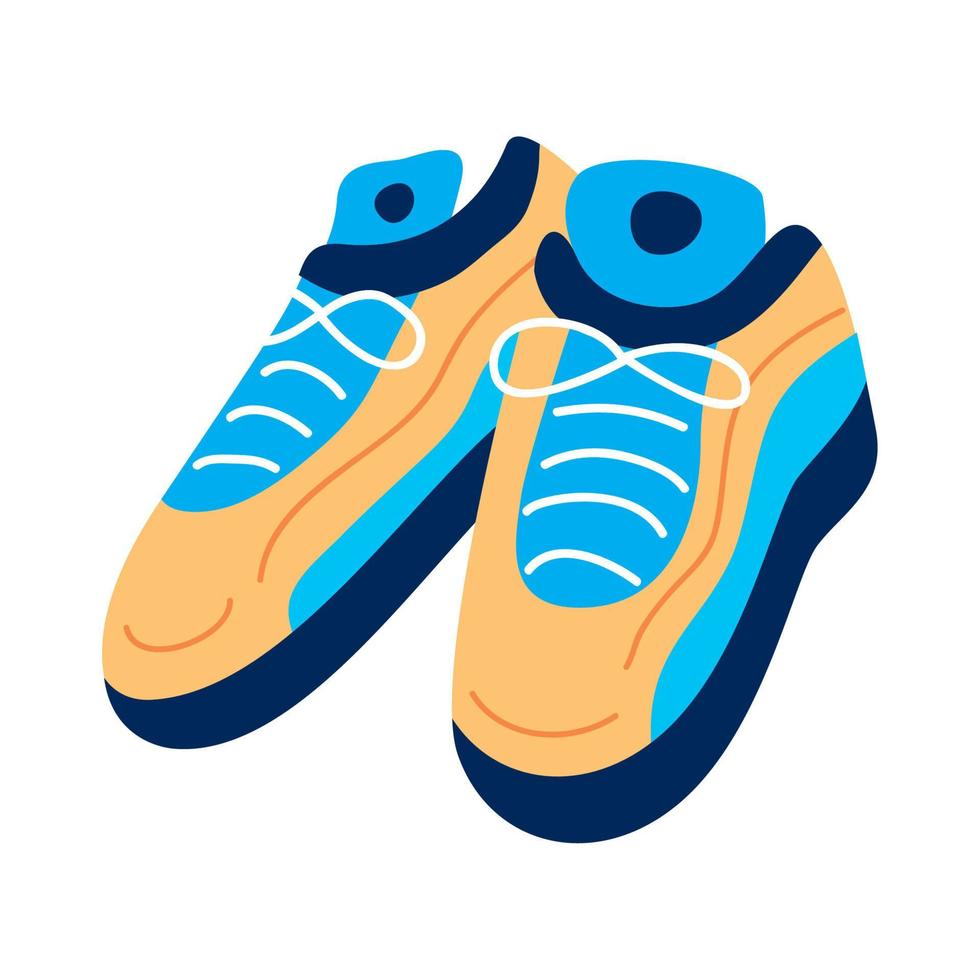 nice sneakers illustration vector