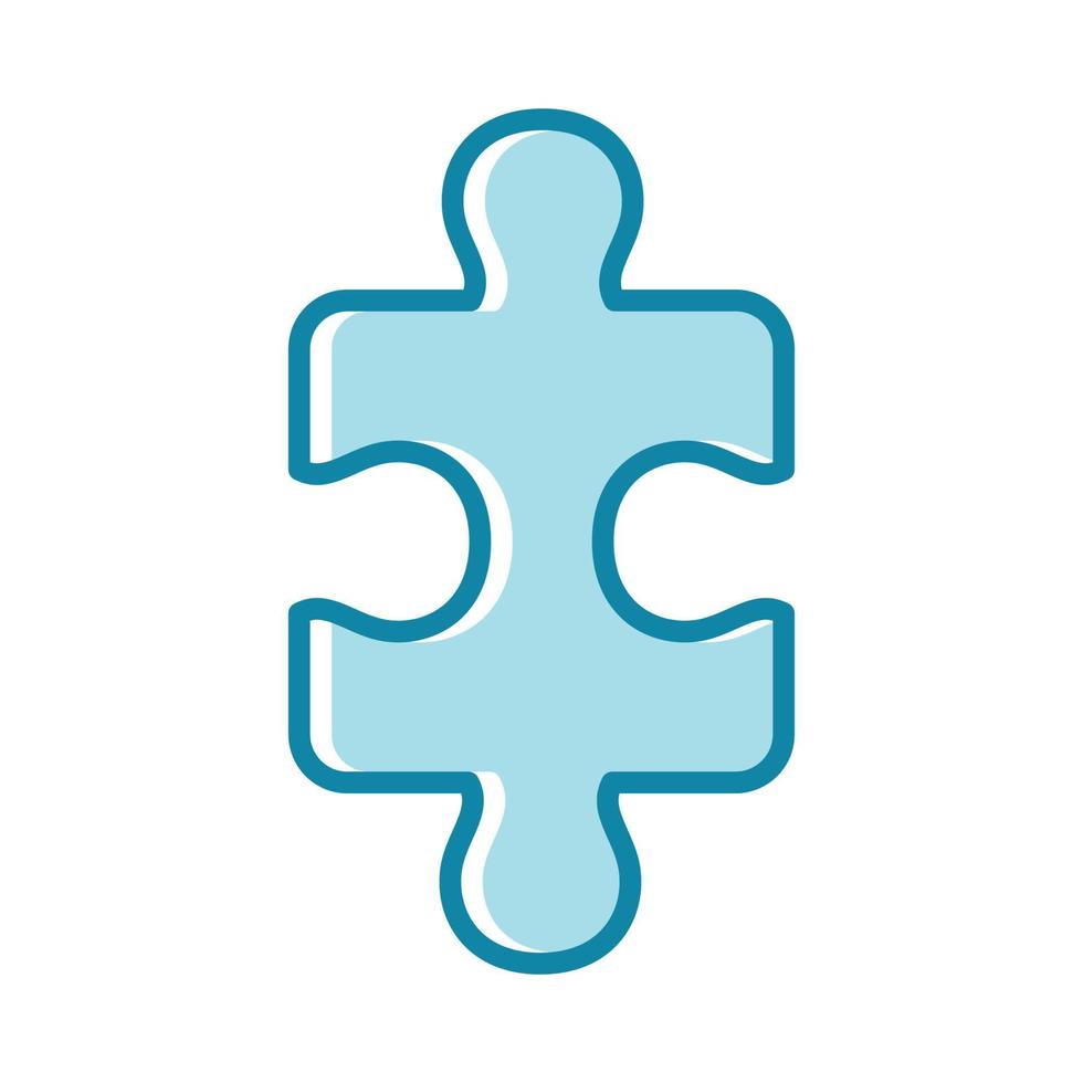 puzzle icon vector design template