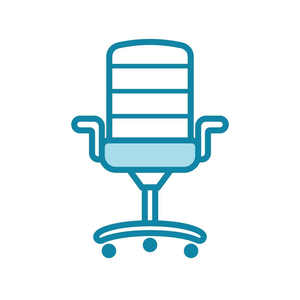 office armchair icon vector design template