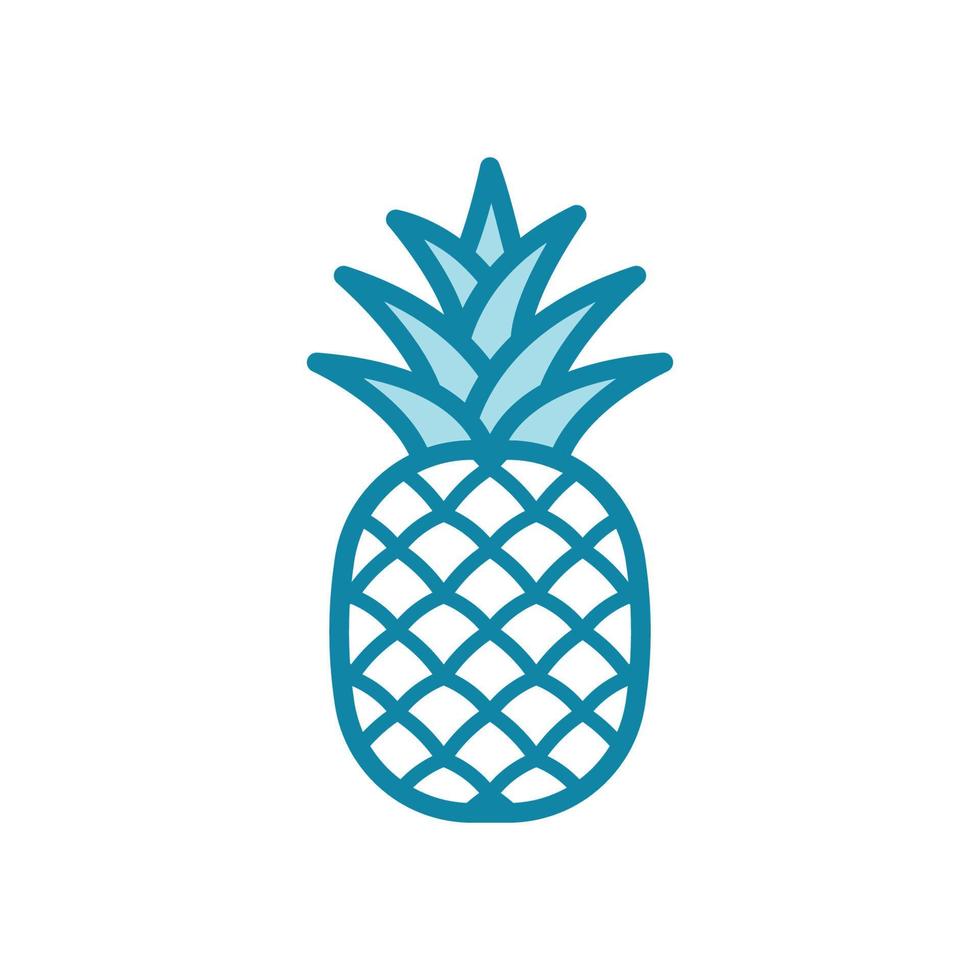 pineapple icon vector design template